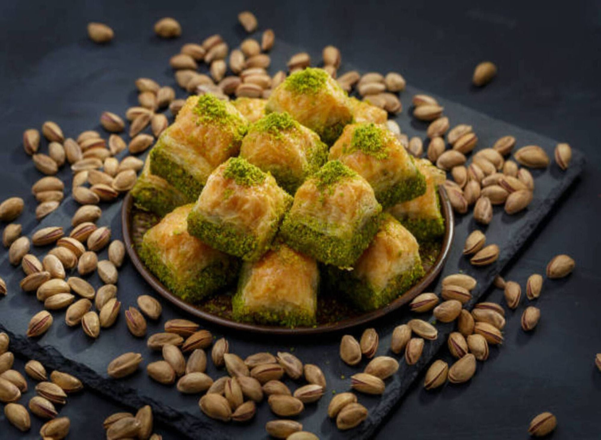 Antep fıstıklı baklava 